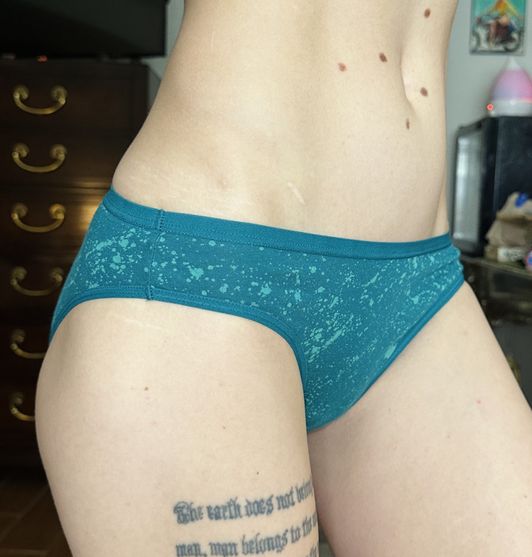 Cotton Teal Panties