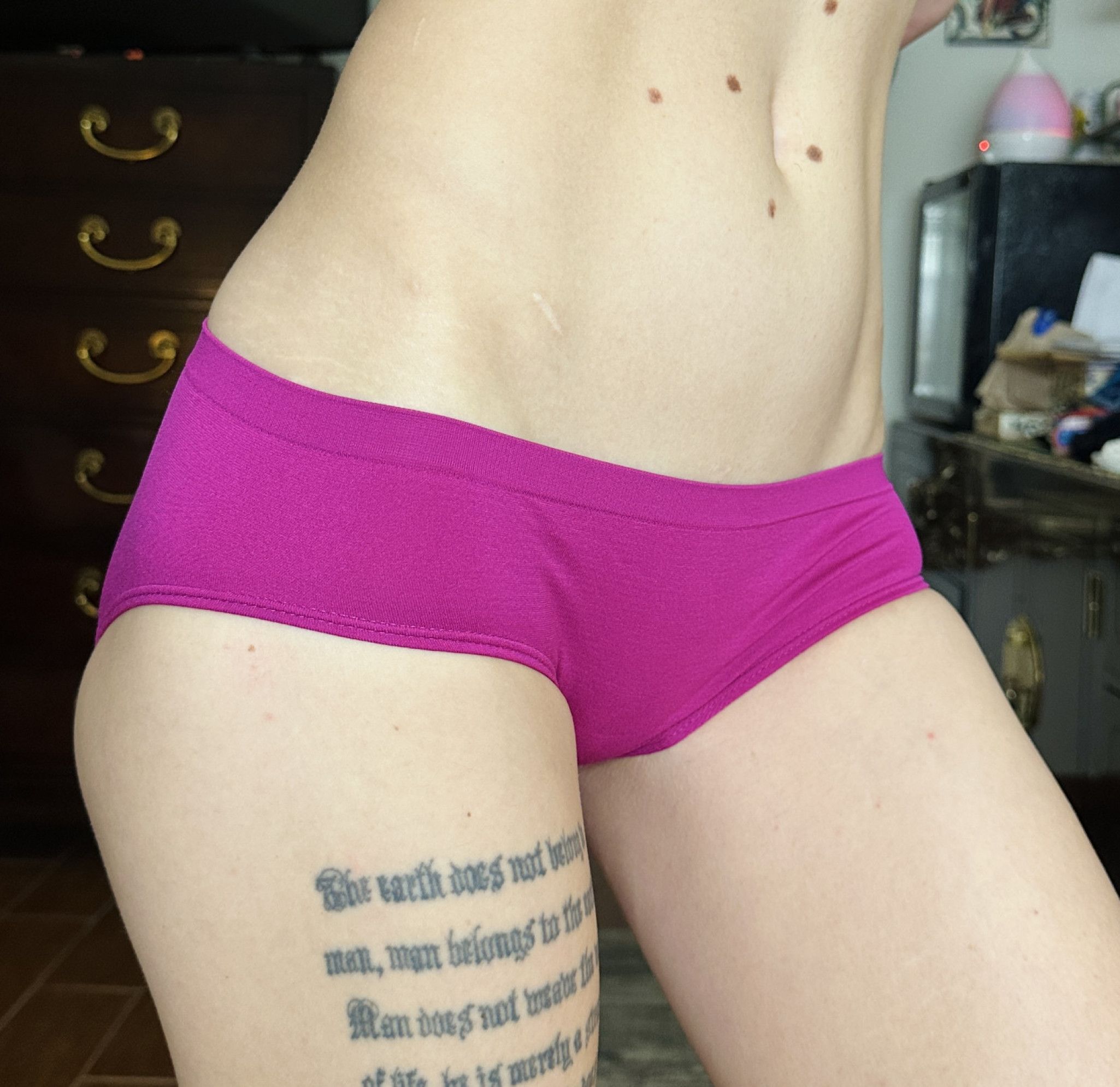 Magenta Stretchy Panties
