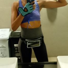 random sweaty gym clothes