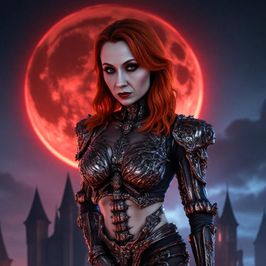 Signed AI Dark Queen Modelling Image