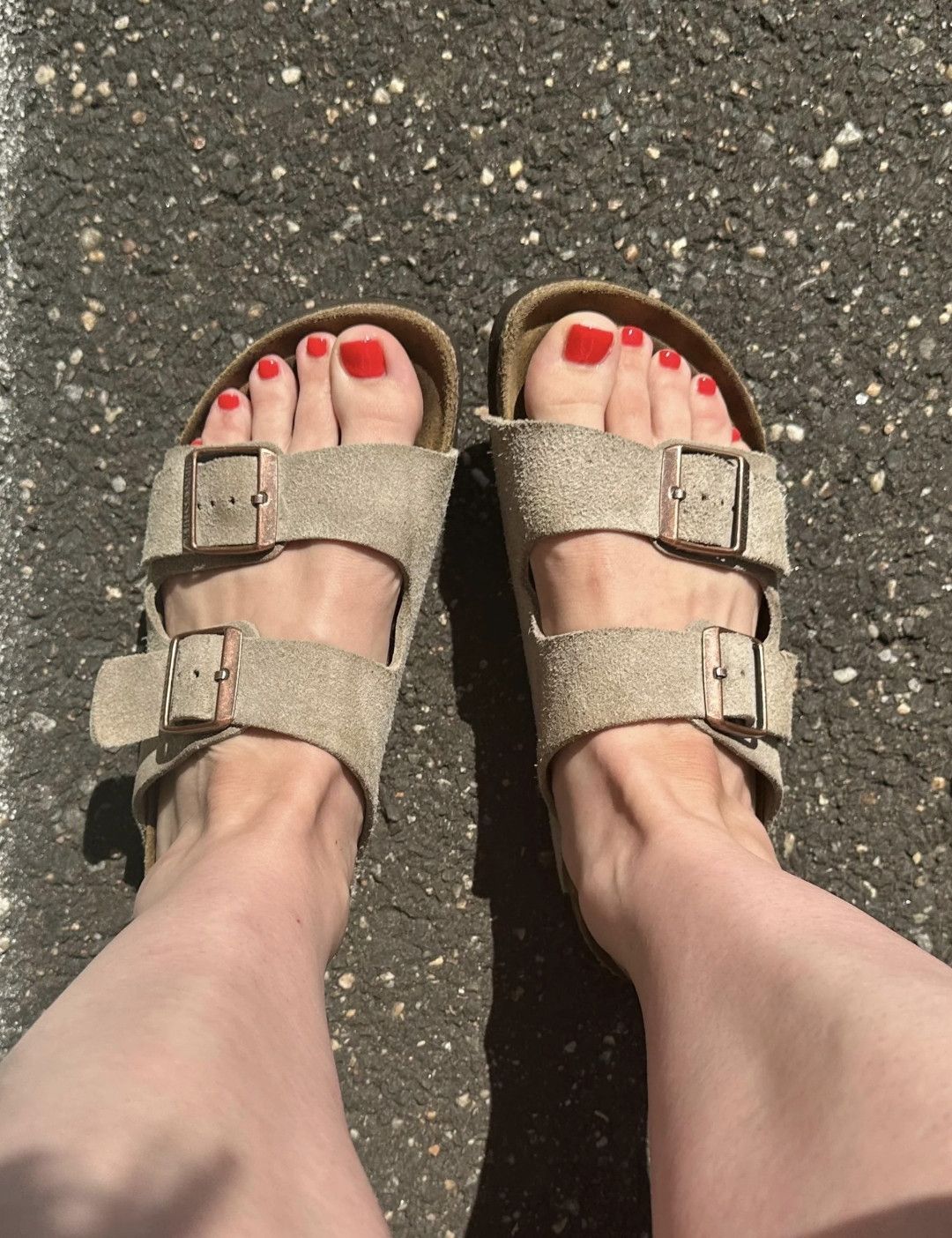my 2 year old birkenstocks