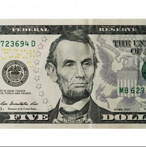 5 USD Tribute
