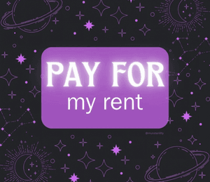 Pay my rent for one month