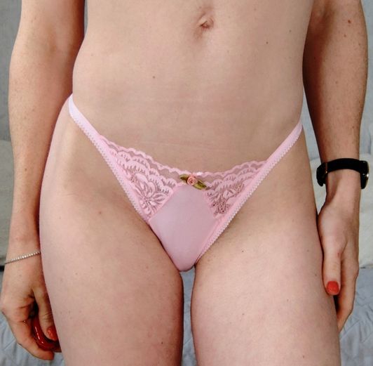 Cute Pink Thong