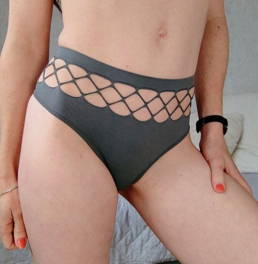 Fishnet Detail Panties