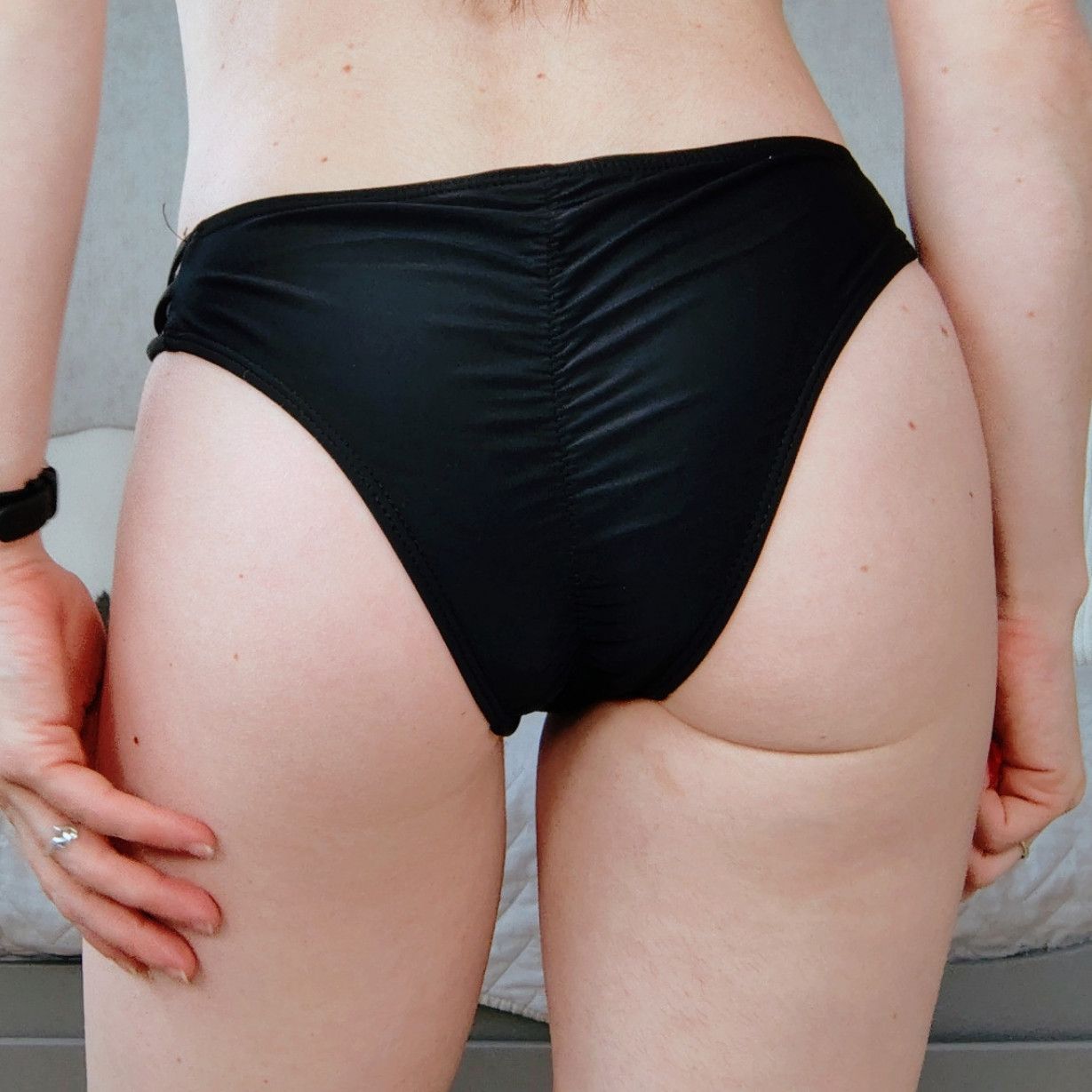 Black Bikini Panties
