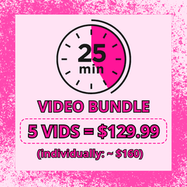 Build Your Clip Bundle 5x 25 Minutes Version