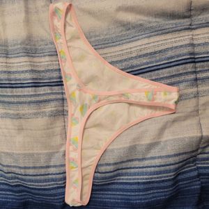 Pastel Rainbow Heart Thong