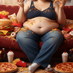 Grow my belly fast food