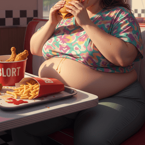Grow my belly get me fast food