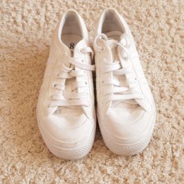 White Adidas Shoes