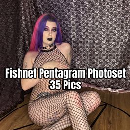 Fishnet Pentagram Photoset