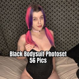 Black Bodysuit Photoset 56 Pics