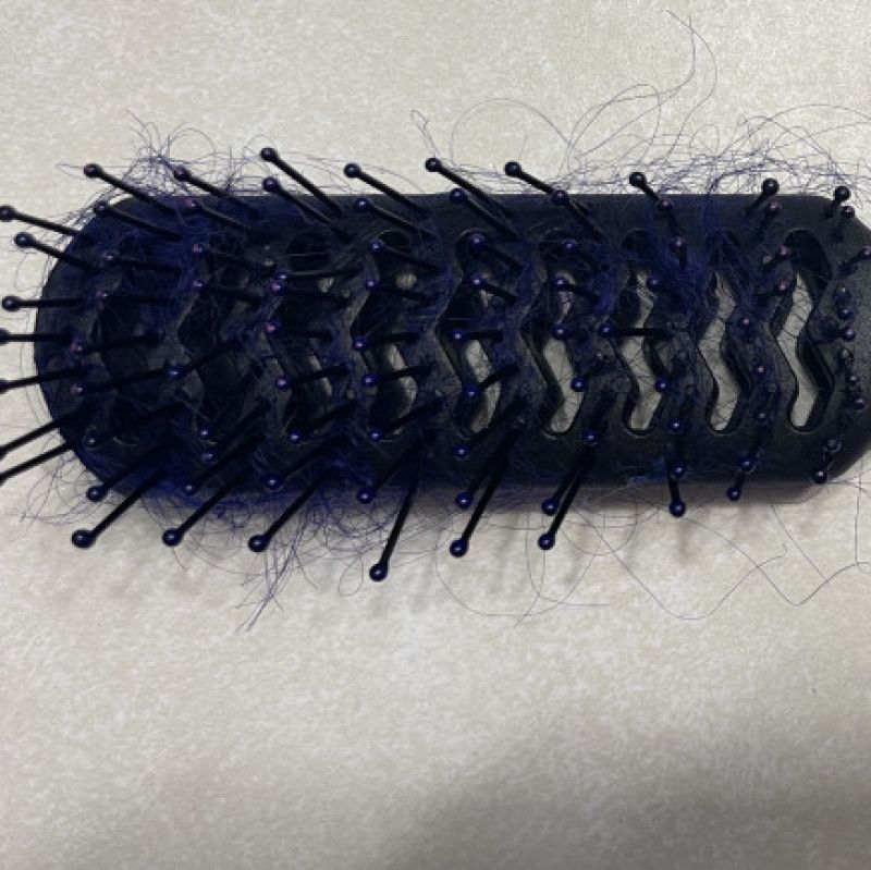 Used hair brush