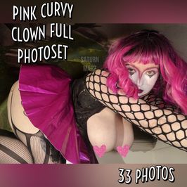Pink Curvy Clown: Full Photoset