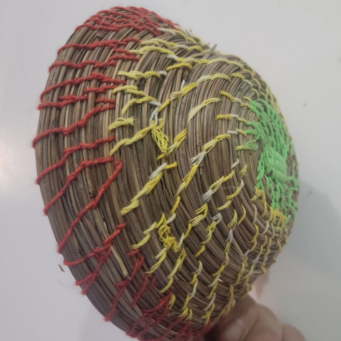 Pine Needle Basket Hand Woven By Me!