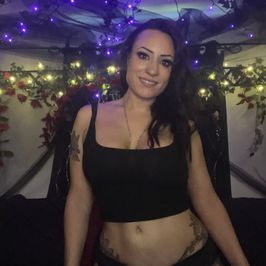 Worn Black Crop Top