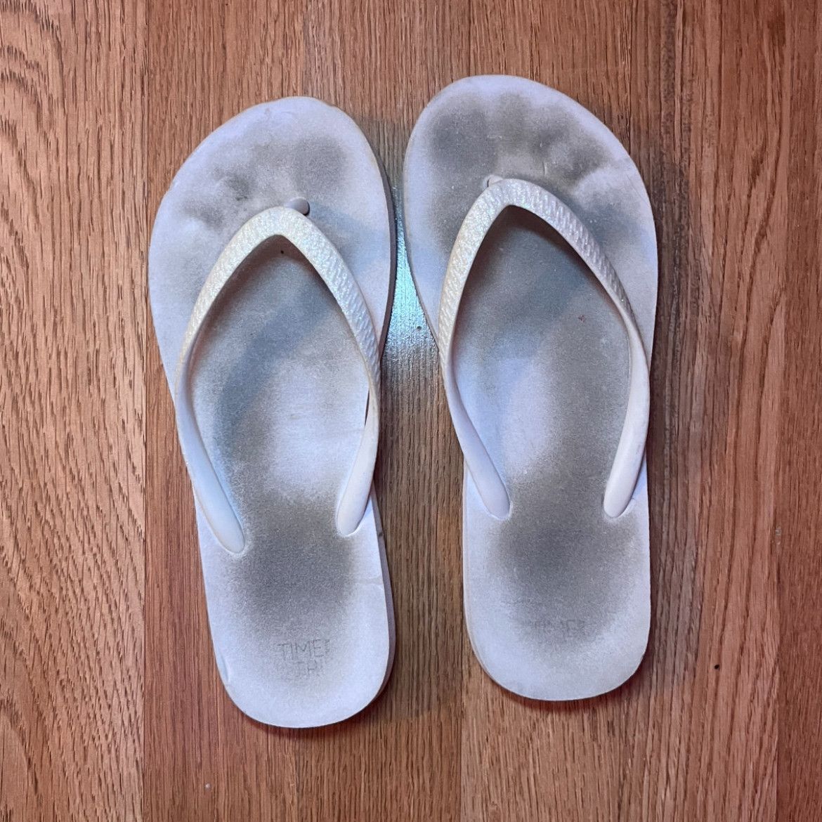 Worn Flip Flop Sandles