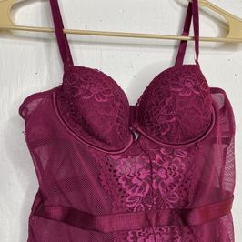 Pink Lacy one piece