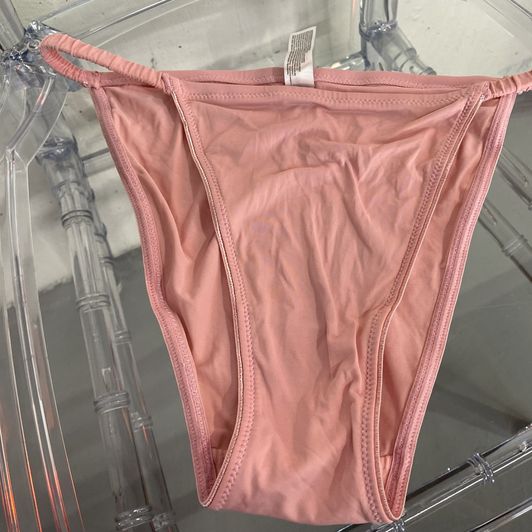 Pink bikini style panties