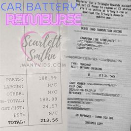Reimburse me Car Battery
