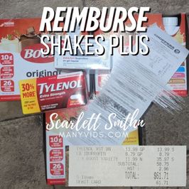 Reimburse my Shakes and pain relief