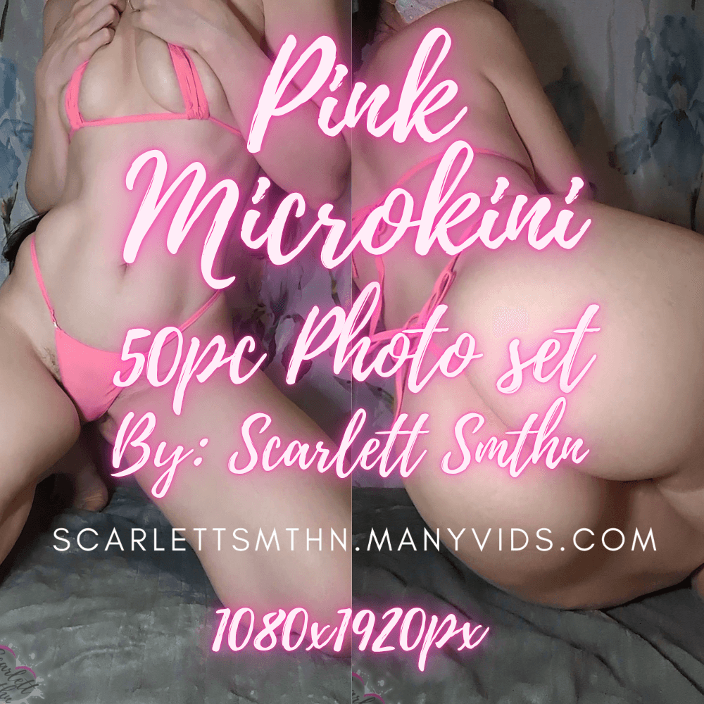 Pink Microkini 50pc Photo set