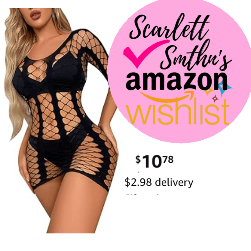 Gift me black fishnet dress