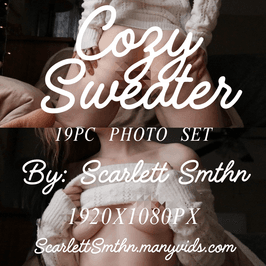 Cozy Sweater 19pc Mini Photo set