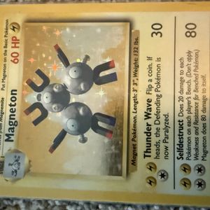 Magneton Pokemon Card