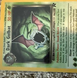 Golbat Pokemon card