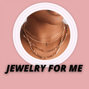 I like to shine full of jewelry