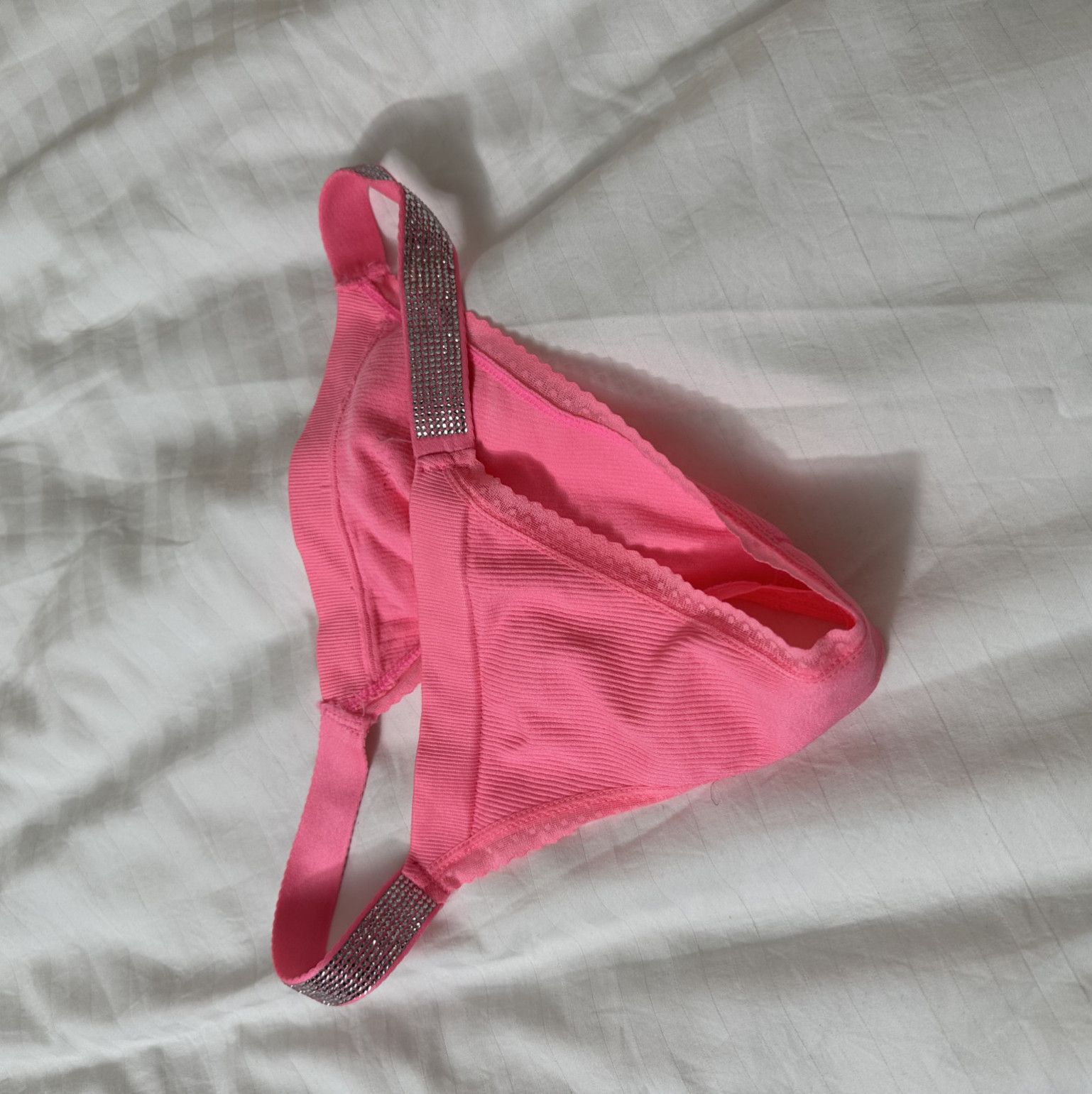 She forgot her panties