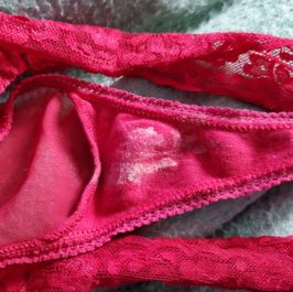 Bow Front Red Thong by Gia Sweets