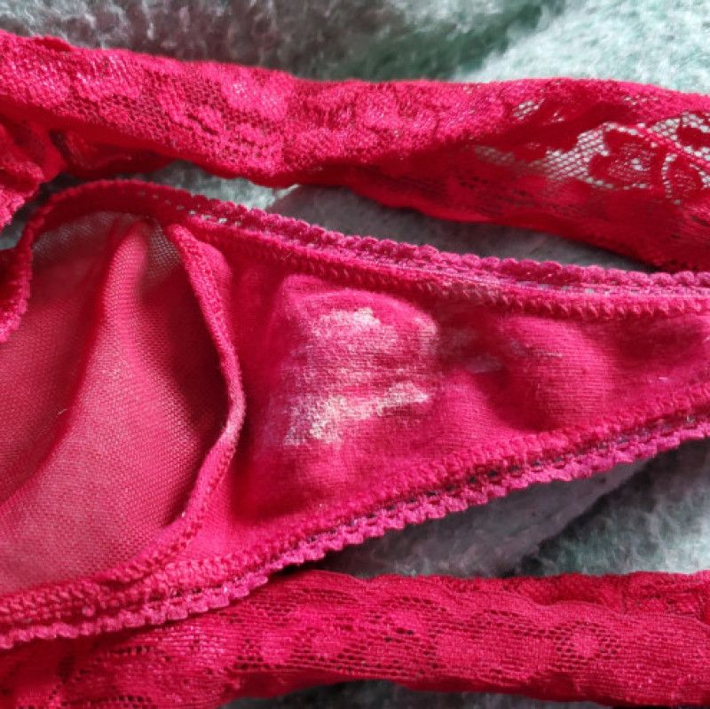 Bow Front Red Thong by Gia Sweets