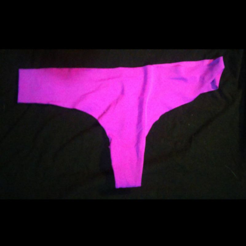 purple thongs