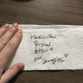 Handwritten Personal Letter Mailed To You