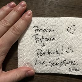 Personal Postcard of Positivity Mailed To You
