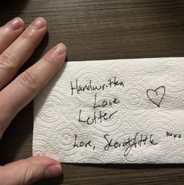 Handwritten Love Letter Mailed To You