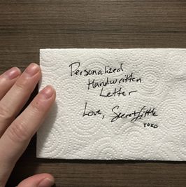 Personalized Handwritten Letter Mailed To You