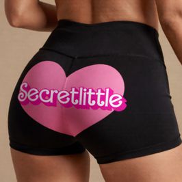 Secretlittle Heart Booty Shorts