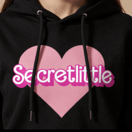Black Secretlittle Hoodie