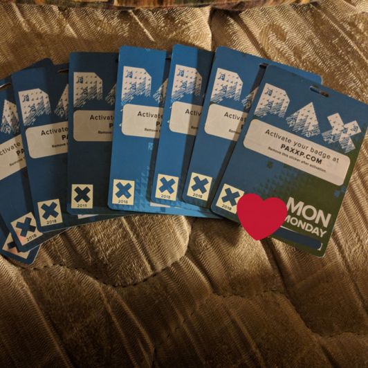 PAX badges