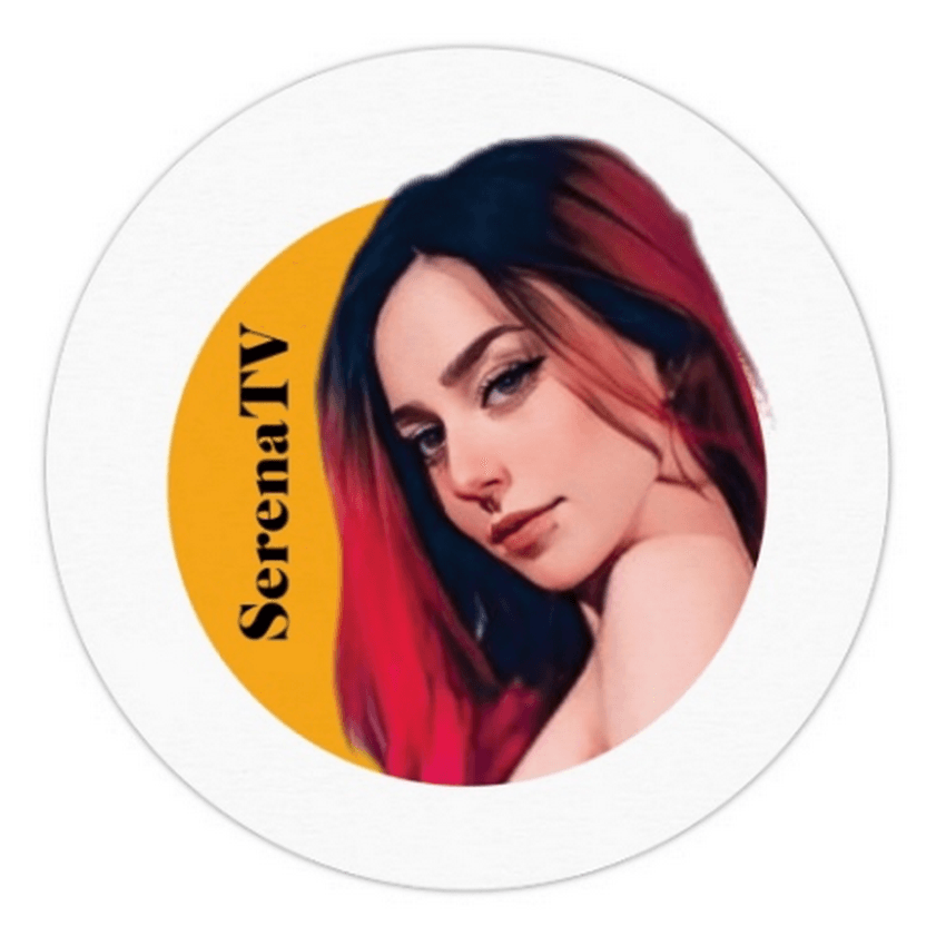 SerenaTV Circle LogoAvi Sticker