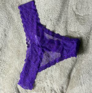 Purple panties worn by Ebony Goddess Luna Law