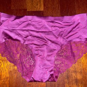 Pink Lace Spandex Panties