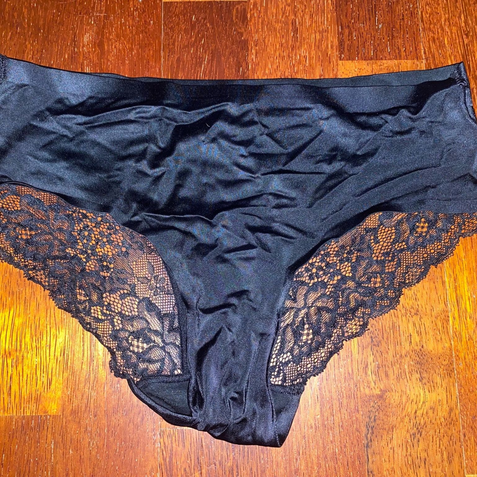Black Lace Spandex Panties