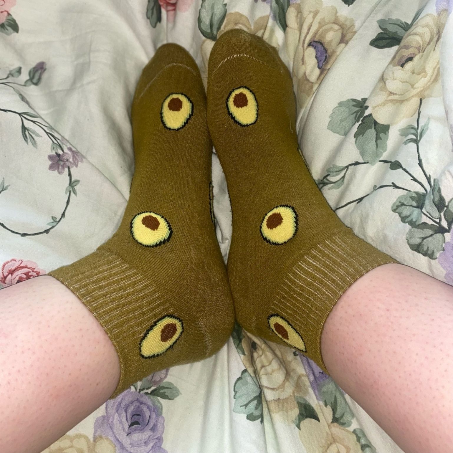 Green Avocado Socks