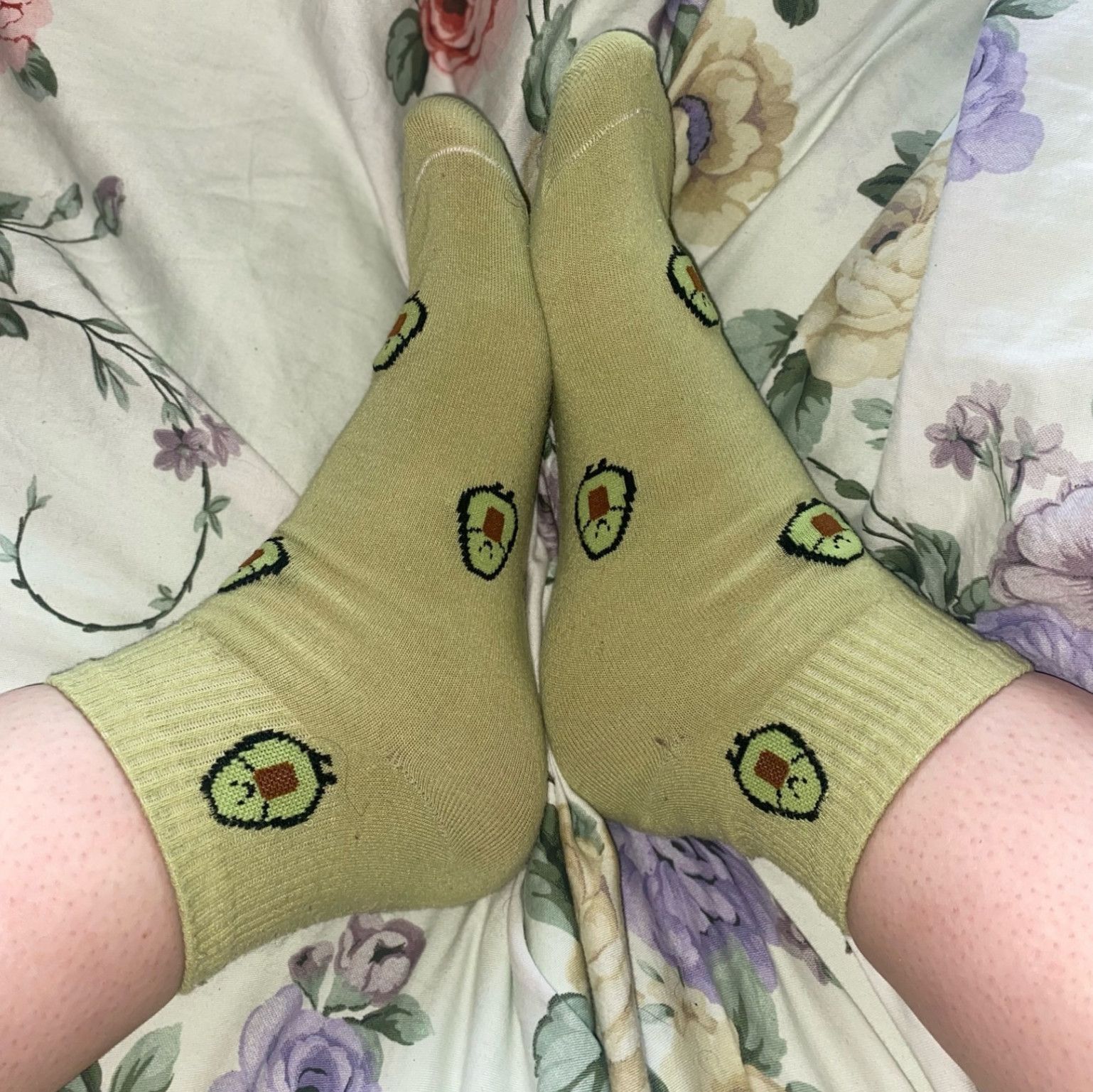Sweaty Avocado Socks