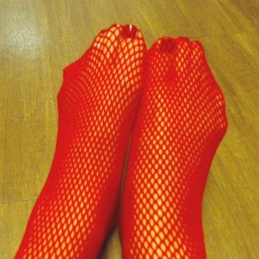 Red Fishnets